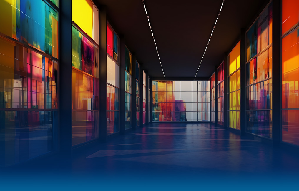 Museum exhibition hall